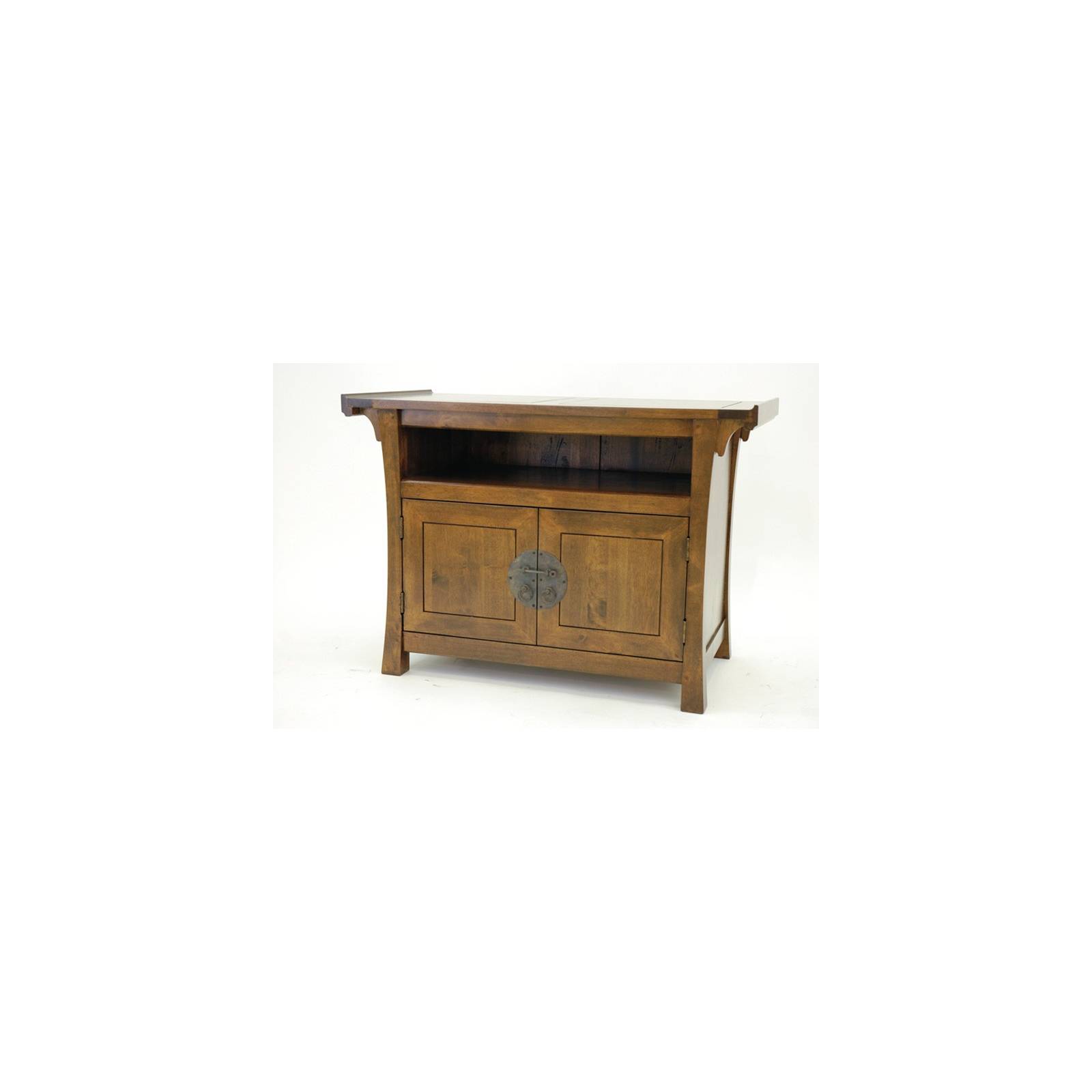 Meuble Tv Hifi Chine Hévéa - meuble bois exotique