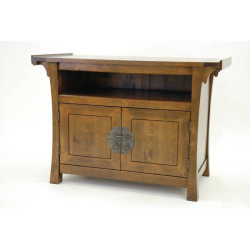 Meuble TV Style Chinois Bois Massif Chine - Exotique