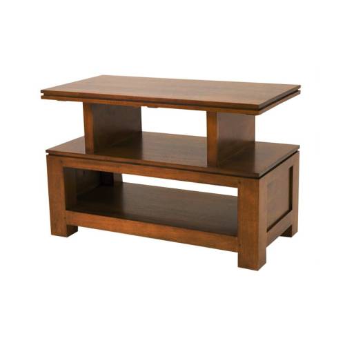 Meuble TV Original Bois Massif Oméga - Contemporain