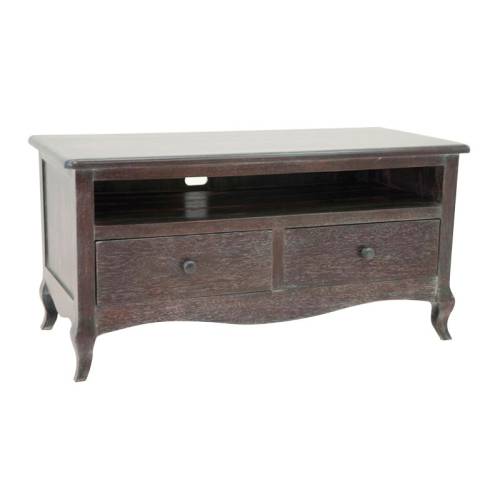 Meuble TV Romantique Bois Massif Romance - Classique chic