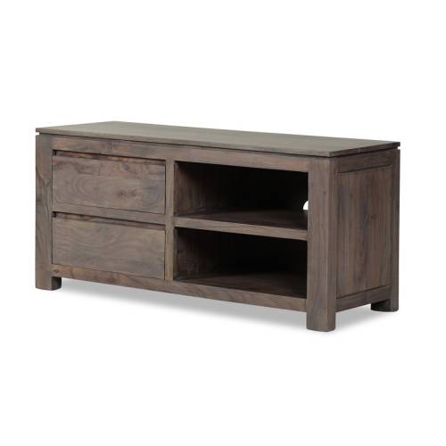 Meuble Tv Tara Grisée Acacia - Exotique