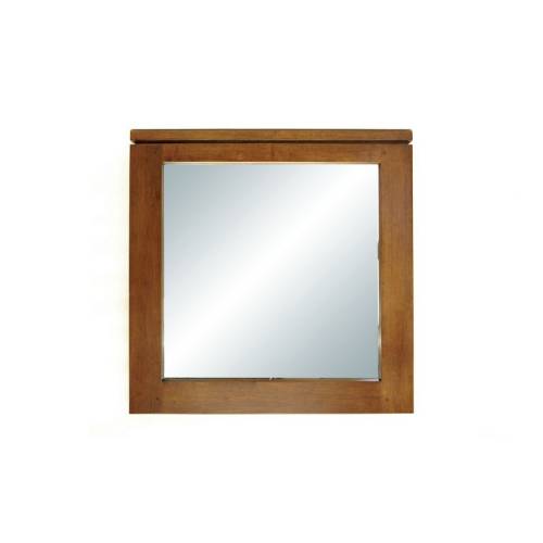 Miroir Carré Bois Massif Montréal - Exotique