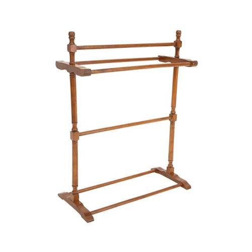 Porte Serviette en Bois Massif Tradition - Classique chic