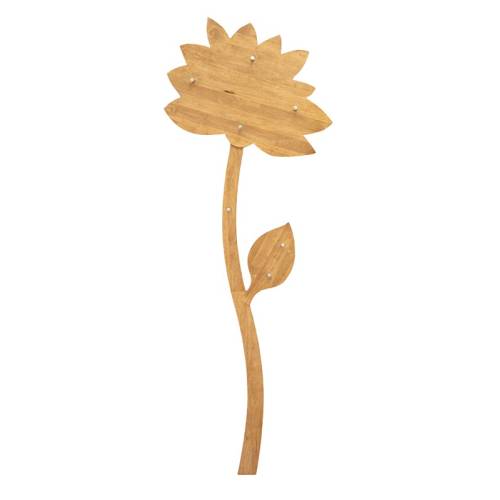 Porte-manteaux Fleur Bois Massif Montréal - Contemporain