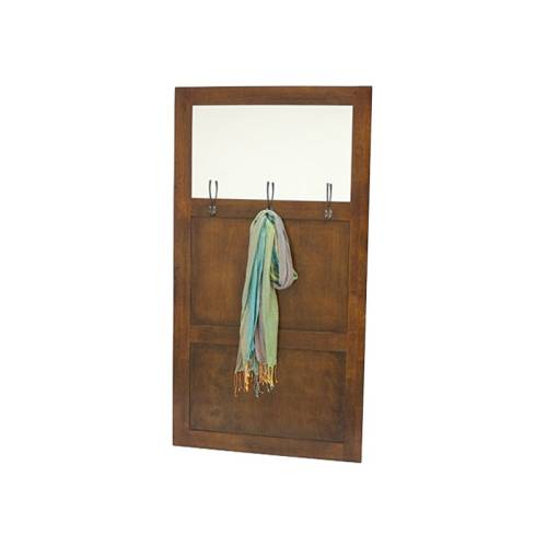 Porte-manteaux Miroir Bois Massif Montréal - Contemporain
