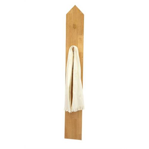 Set de 2 Porte-manteaux Muraux Bois Massif Montréal - Contemporain