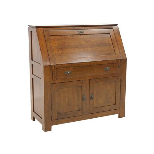 Bureau Secretaire Bois Massif Montréal - Contemporain