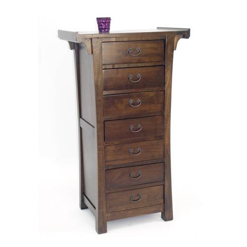 Semainier Meuble Bois Massif Chine - Exotique