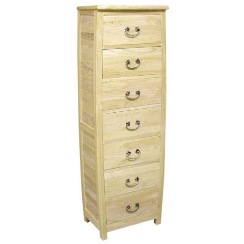 Semainier en Bois Massif Panama - Classique chic