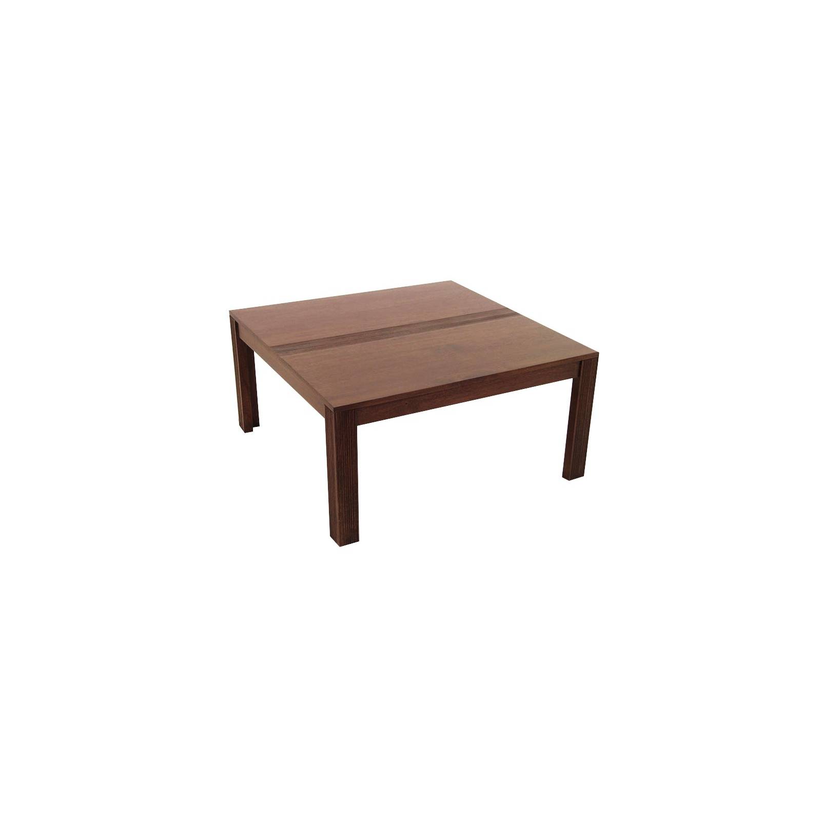 Table Basse Carrée Siguiri Hévéa - meuble colonial