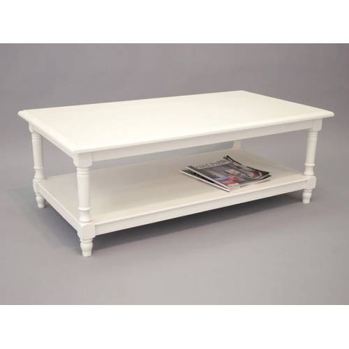 Table Basse Charme Hévéa - meuble style classique