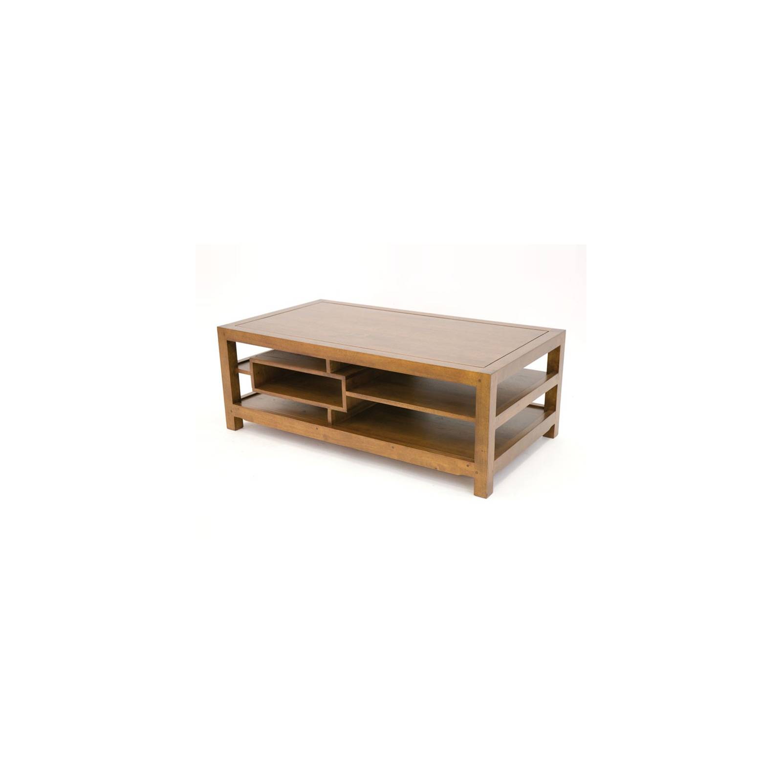 Table basse Design Fjord Hévéa - meuble déco 