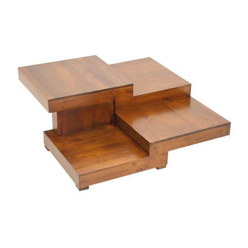 Table Basse Omega Hévéa - meuble style design