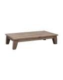 Table Basse Rectangulaire Greenface Teck Recyclé - meuble bois massif