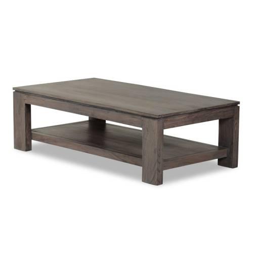 Table Basse Rectangulaire Tara Grisée Acacia - Exotique