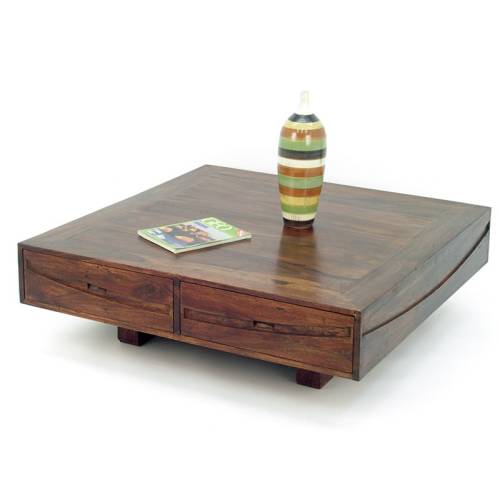 Table Basse Soleil Levant Palissandre - achat meubles bois exotique
