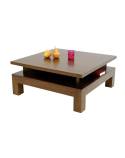 Table Basse Surélevée Omega Hévéa - meuble style design