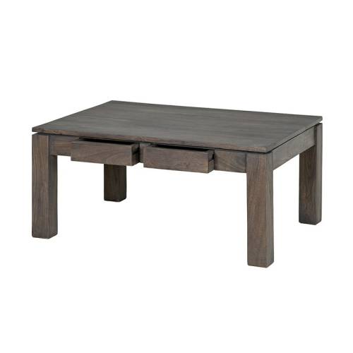 Table Basse Tiroirs Tara Grisée Acacia - Exotique