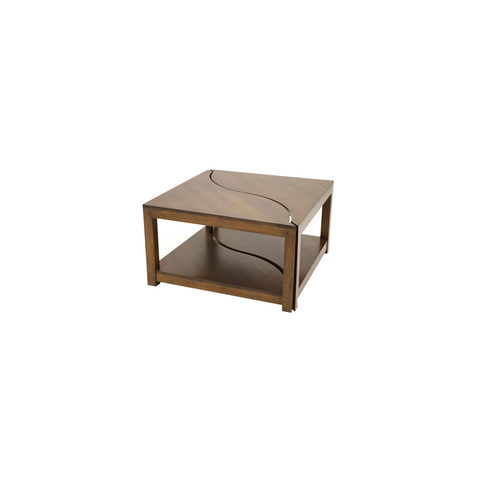 Table Basse Ying Yang S/2 Hévéa