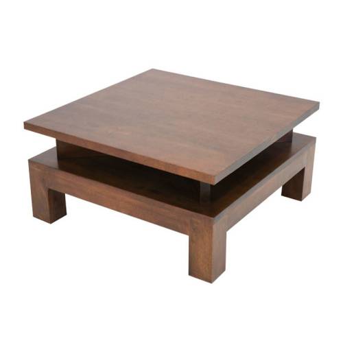 Table Basse Zen Bois Massif Oméga - Exotique