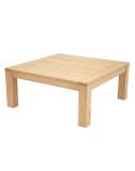 Table Carrée Hévéa Broadway - meuble en bois massif