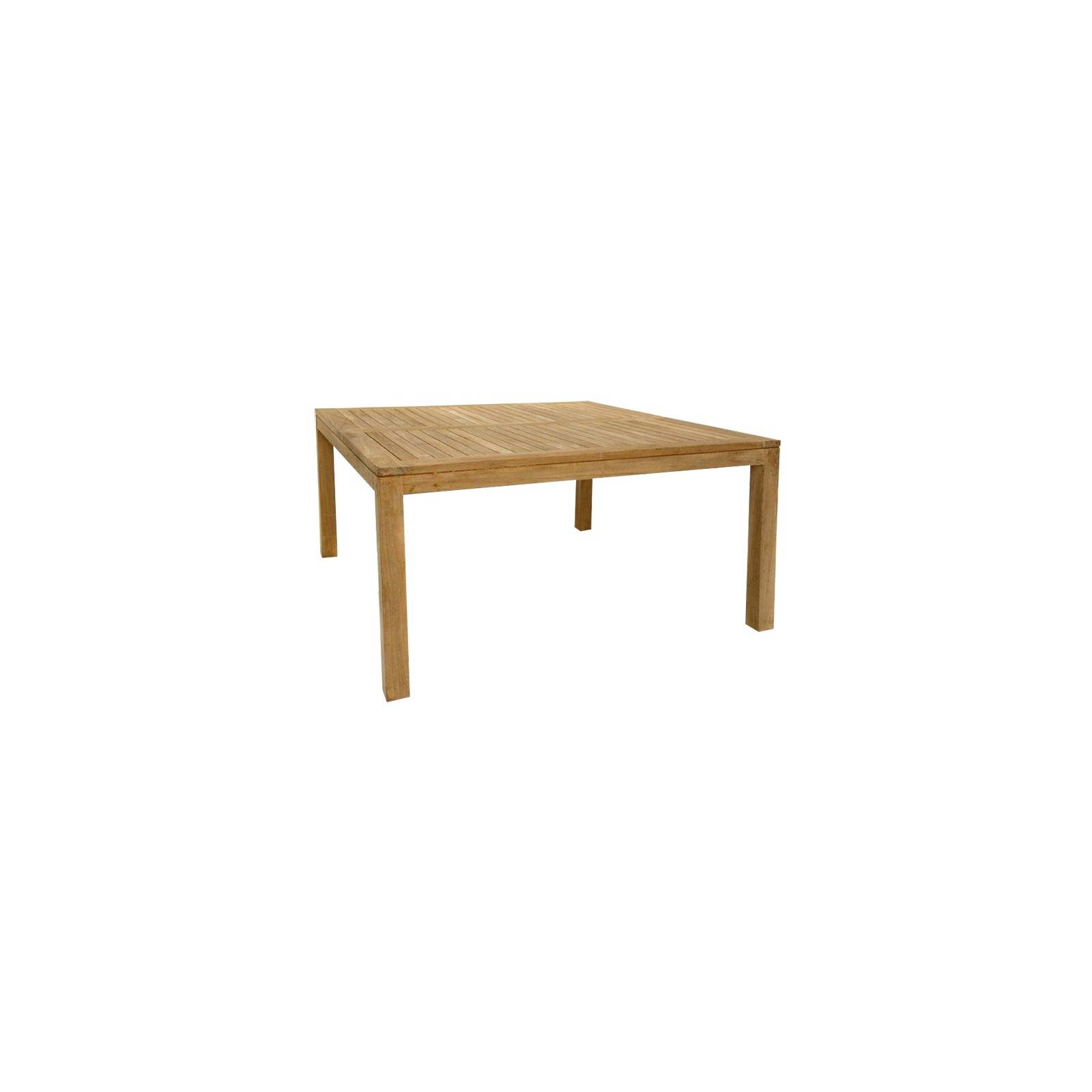 Table De Repas Carrée Taman Teck Recyclé - meuble de jardin