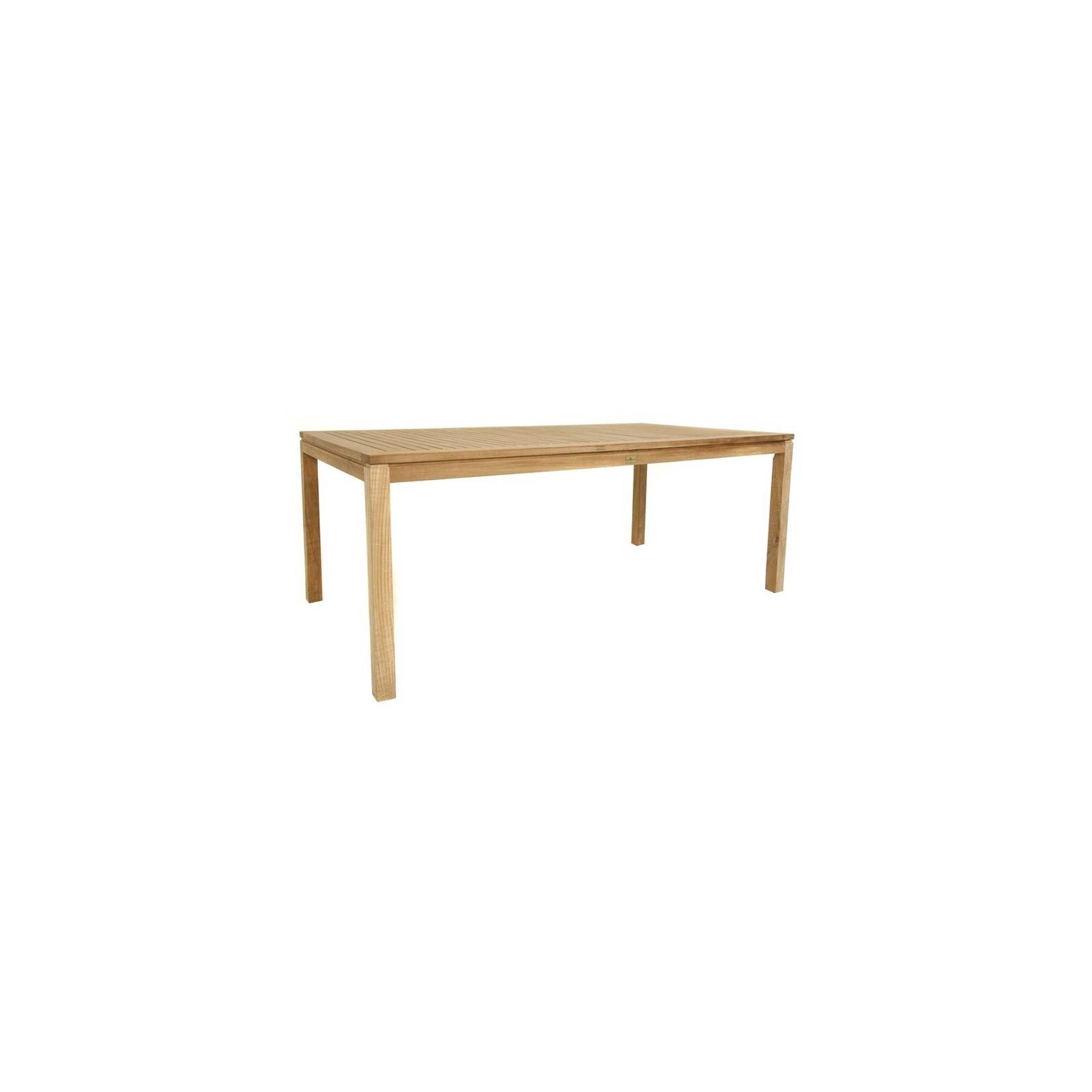 Table De Repas Rectangulaire Taman Teck Recyclé - meuble de jardin