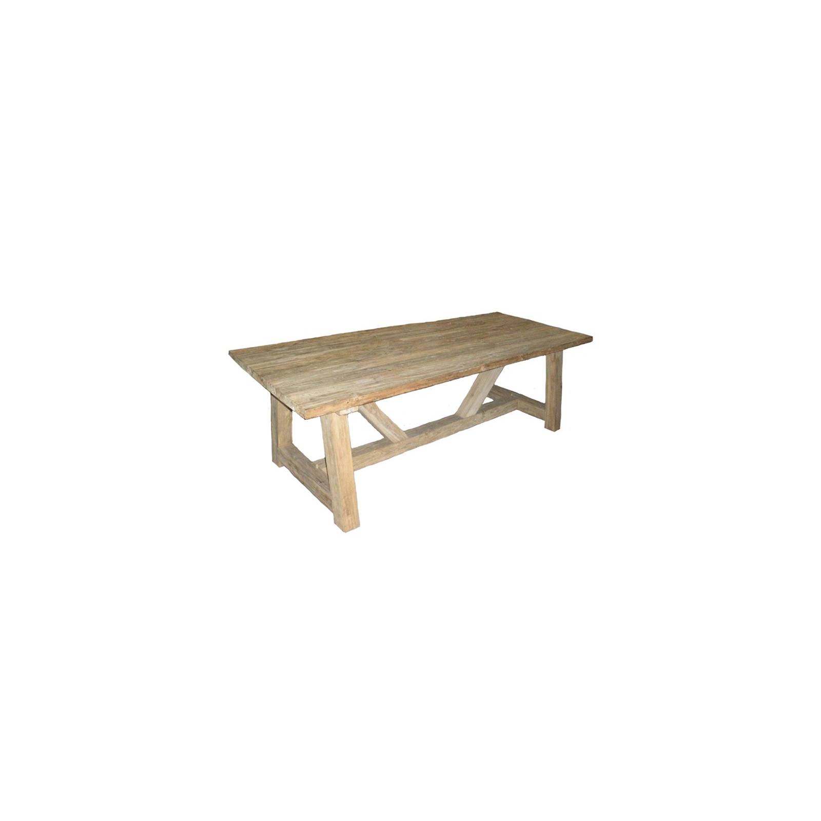 Table De Repas Taman Teck Recyclé - meuble de jardin