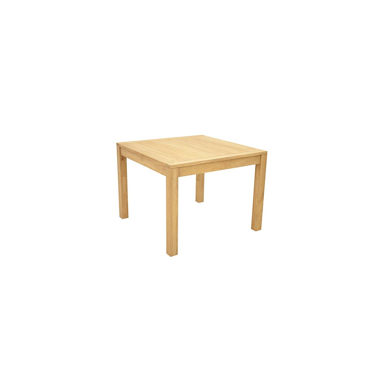 Table De Séjour Carrée Fjord Hévéa - meuble déco 