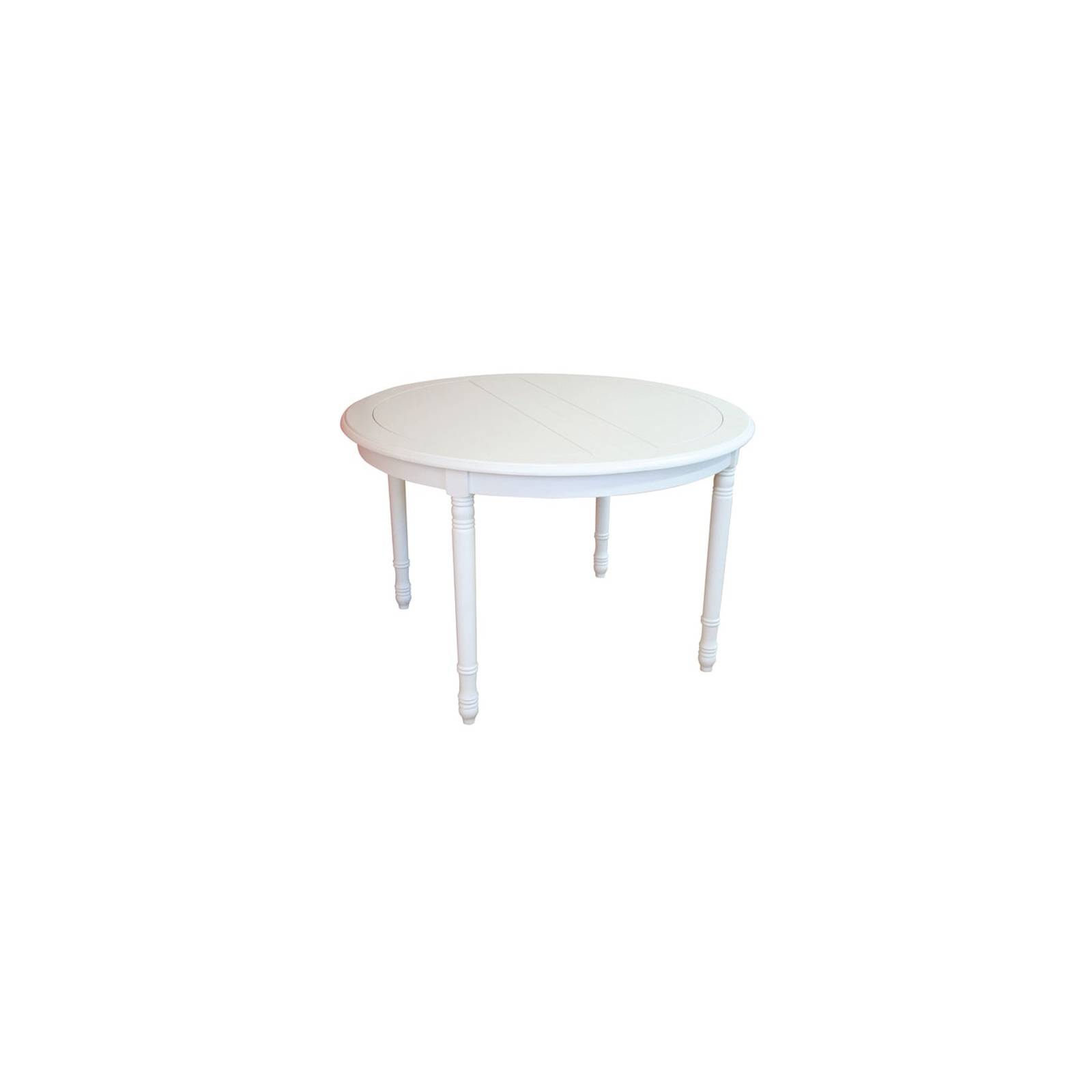 Table De Séjour Charme Hévéa - meuble style classique