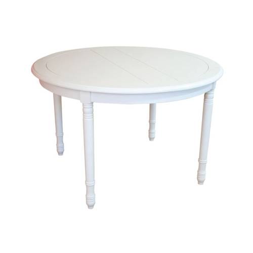Table Ronde Bois Massif Charme - Classique chic