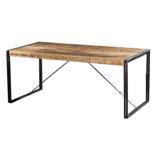 Table De Séjour Factory Acacia - meuble style industriel