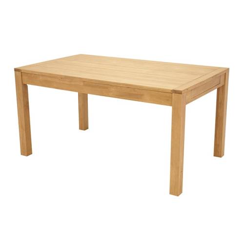 Table de Séjour Rectangulaire Bois Massif Fjord - Contemporain