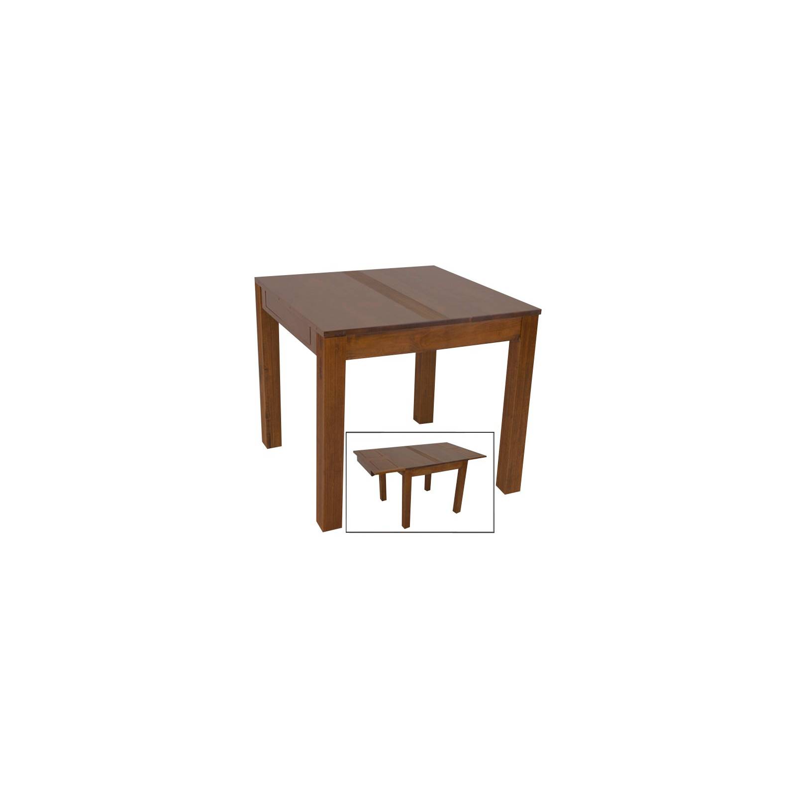 Table de Séjour Rallongue Siguiri Hévéa - meuble bois massif