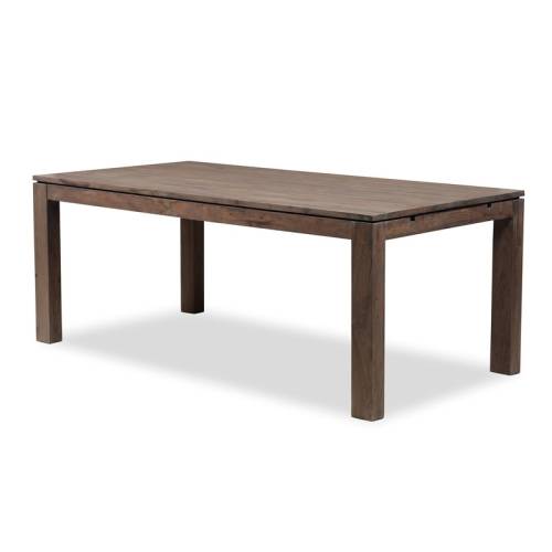 Table De Séjour Tara Grisée Acacia Allonges - meuble design haut de gamme