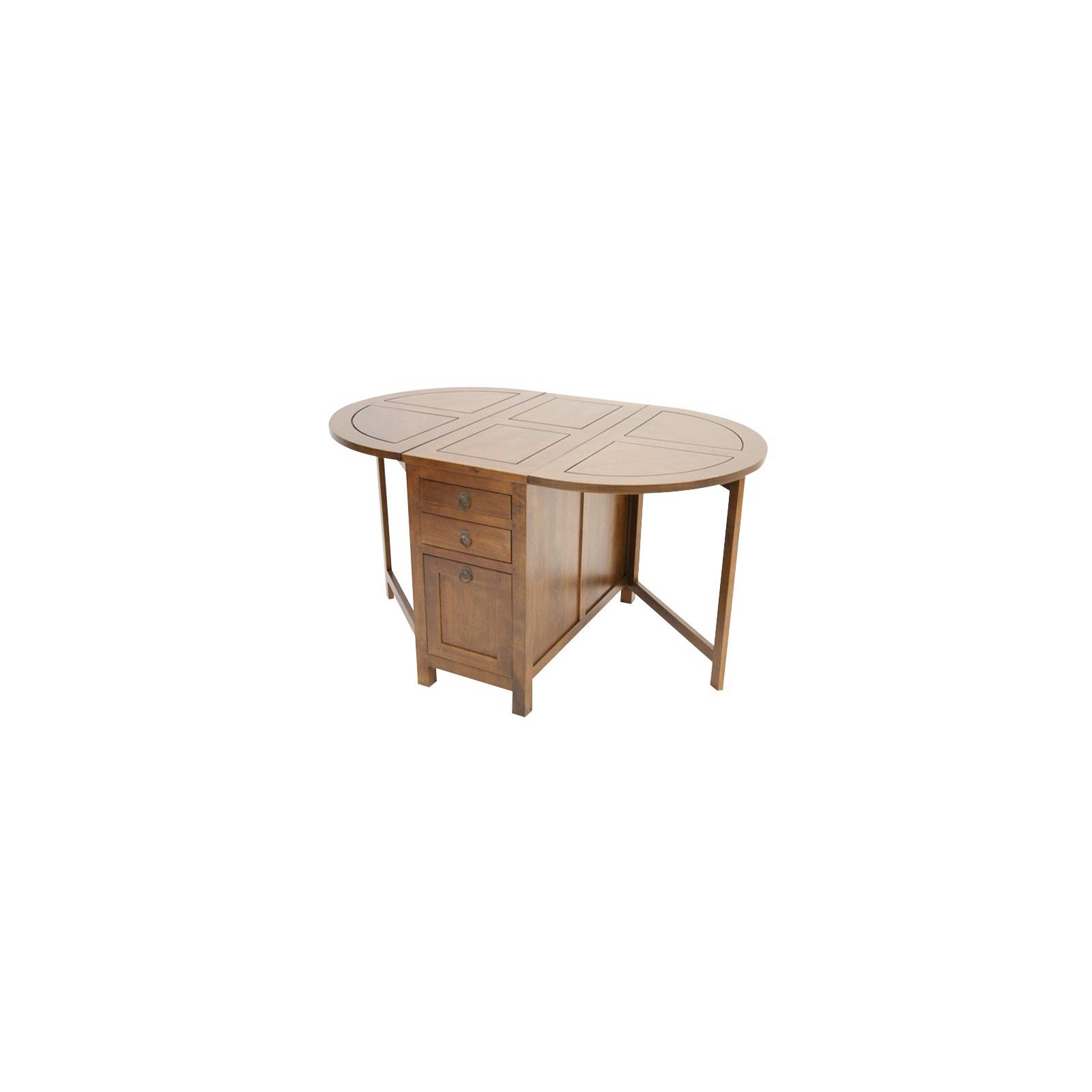 Table Modulable Tradition Hévéa - meuble style classique
