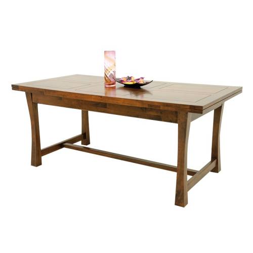 Table de Repas à Rallonge Bois Massif Chine - Exotique