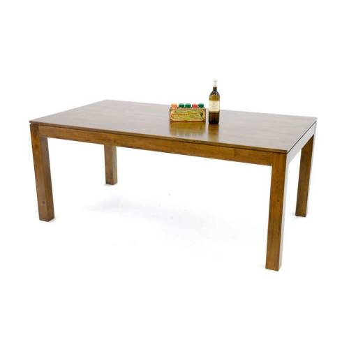 Table de Repas Rectangulaire Bois Massif Montréal - Contemporain