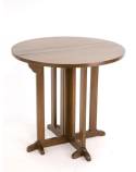 Table Ronde Hévéa - meuble style classique