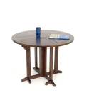 Table Ronde Omega Hévéa - meuble style design