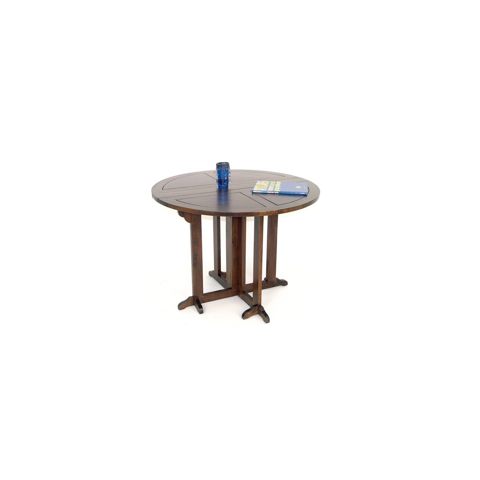 Table Ronde Omega Hévéa - meuble style design
