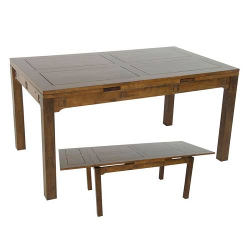 Table Séjour Tanoa Hévéa - mobilier bois massif