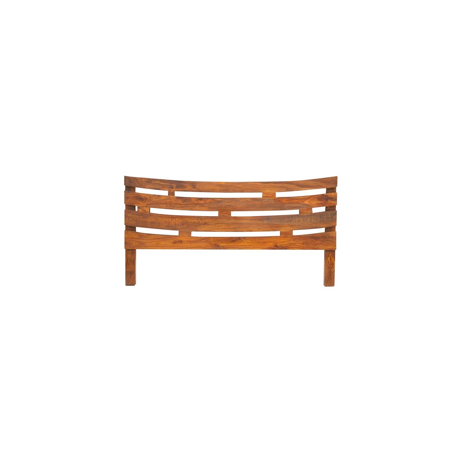Tête De Lit 160 Soleil Levant Palissandre - achat meubles bois exotique