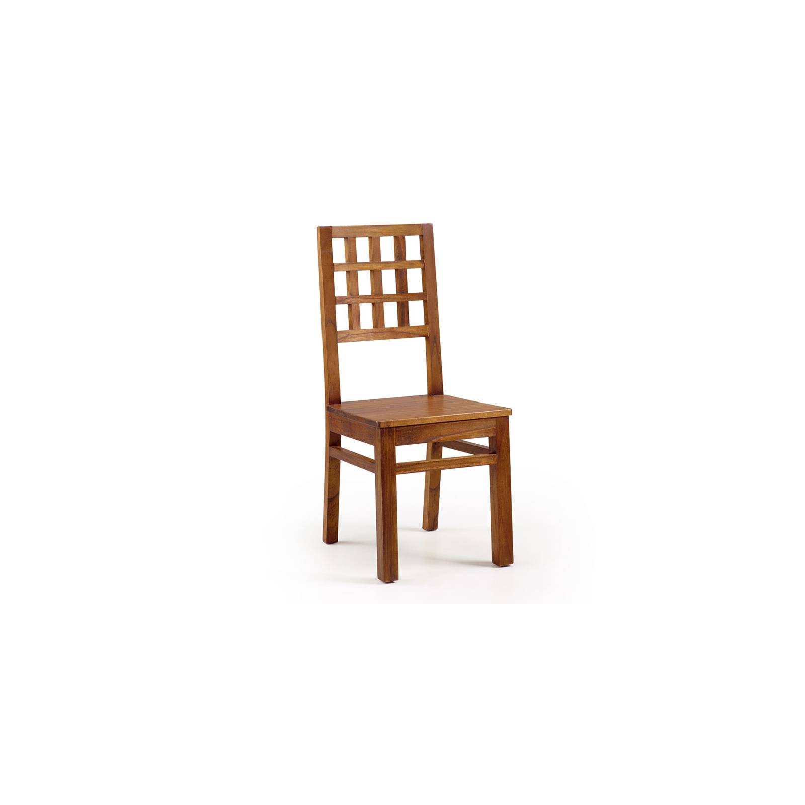 Chaise Carreaux Tali Mindy - meuble bois exotique
