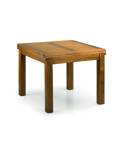 Table De Repas Carrée Rallonge Tali Mindy - meuble bois exotique