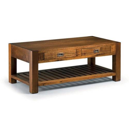 Table Basse Rectangulaire GM Tali Mindy - meuble bois exotique