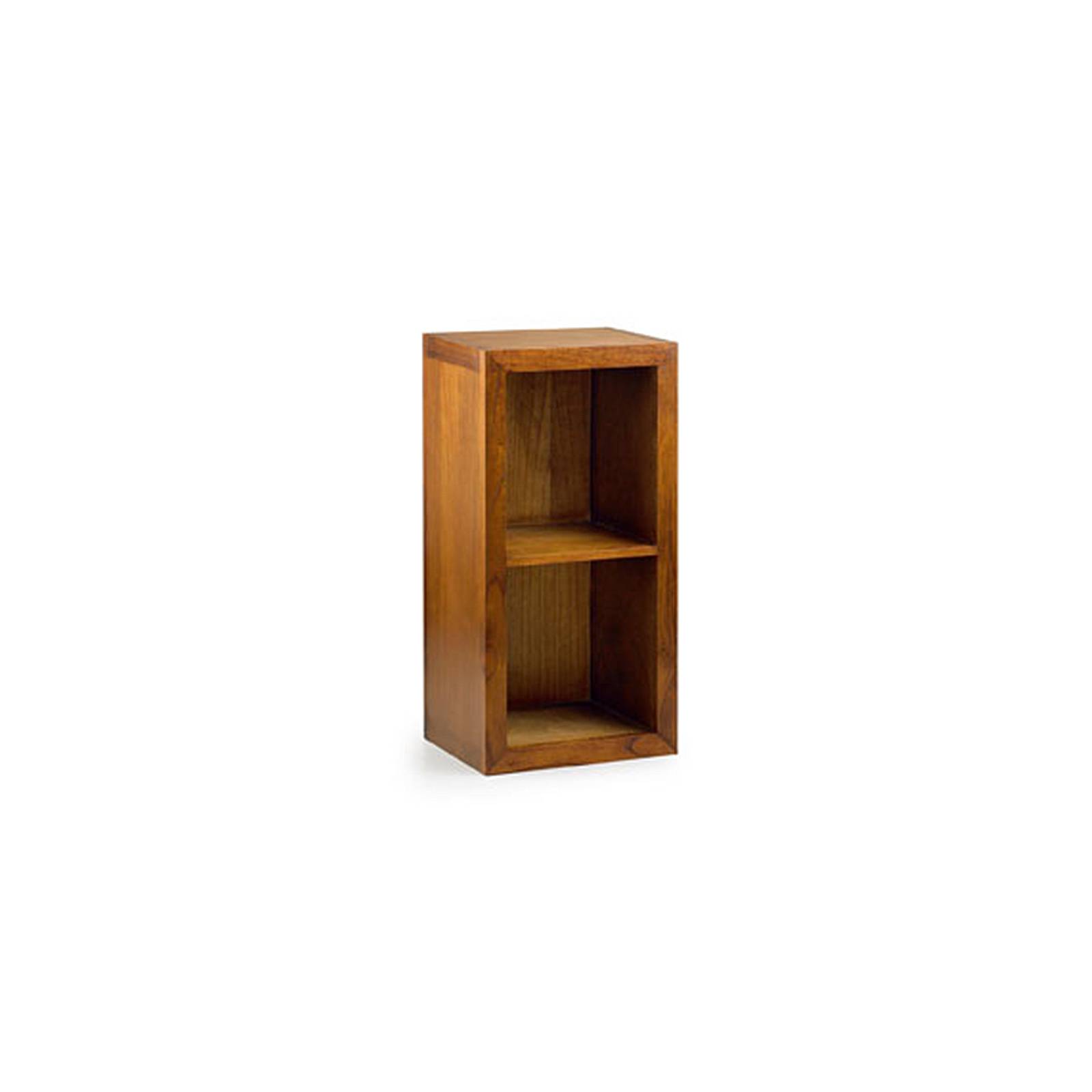 Élément Bibliothèque 2 Étagère Tali Mindy - meuble bois exotique