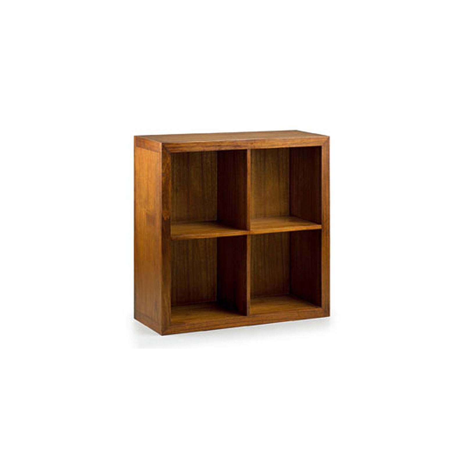 Élément Bibliothèque 4 Étagères Tali Mindy - meuble bois exotique