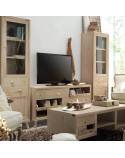 Mobilier de salon vintage avec le meuble Tv mindy Oslo