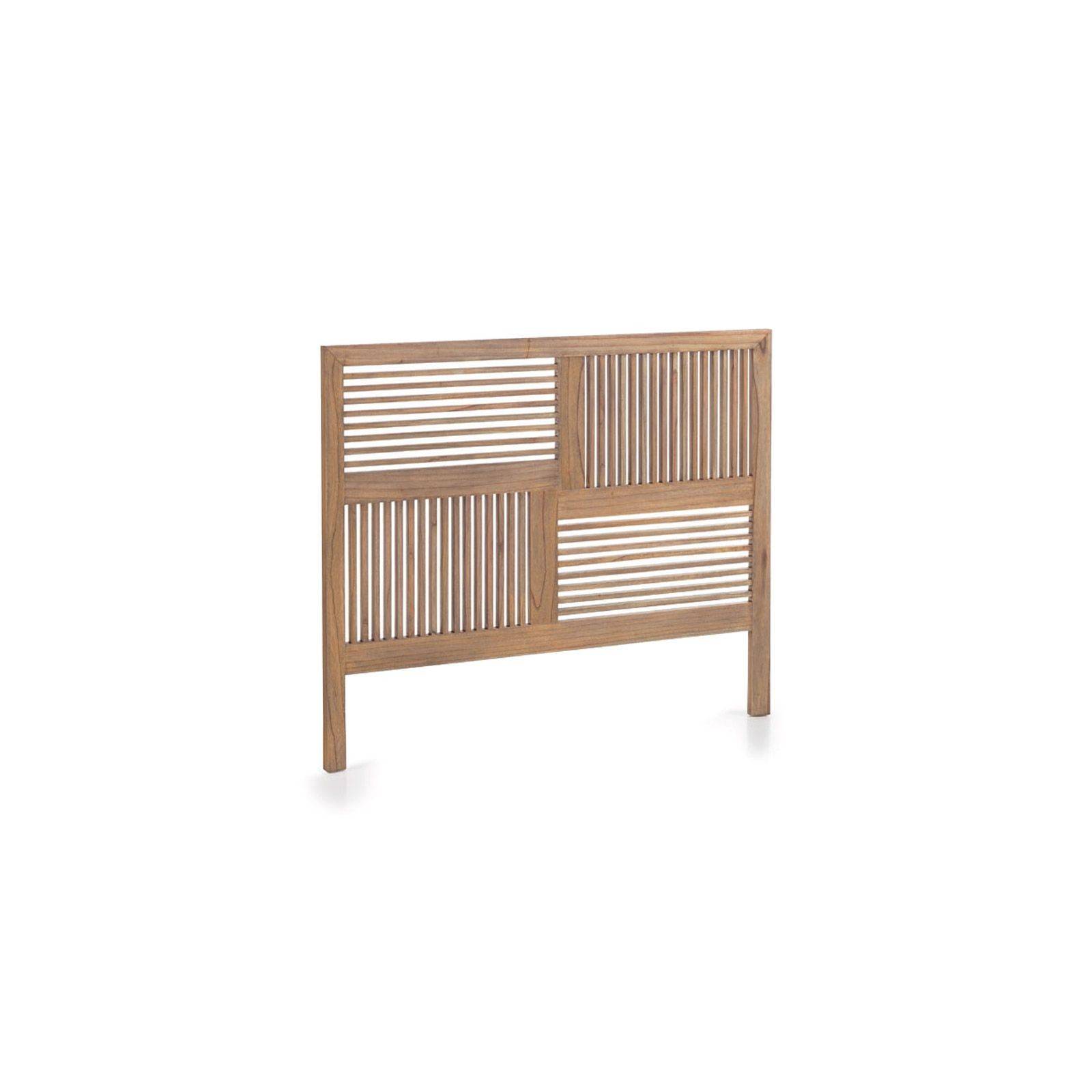 Tête de lit barreaux Bilbao Mindy chambre bois exotique